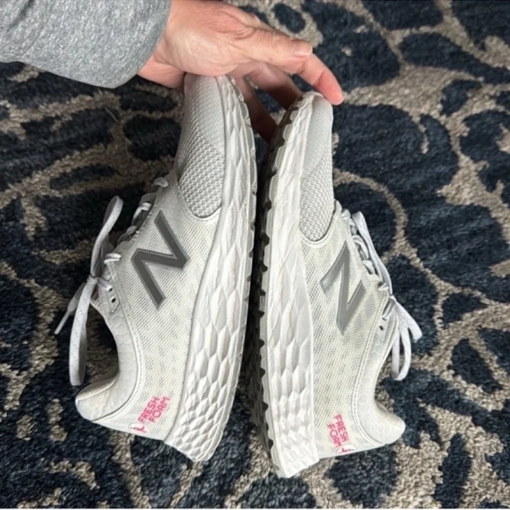 New Balance Fresh Foam 1165 Women's Athletic Running Shoes Cancer Awareness Sz 8 - Picture 8 of 10